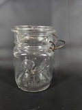 SMALL VINTAGE BALL IDEAL JAR WITH WIRE CLOSURE