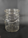 SMALL VINTAGE BALL IDEAL JAR WITH WIRE CLOSURE