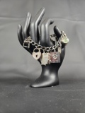 VINTAGE 1940S CHARM BRACELET