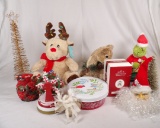 HUGE LOT OF CHRISTMAS DECOR ITEMS