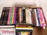 LARGE LOT (31) OF DVDS AND VHS