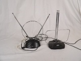 LOT OF (2) RCA RABBIT EAR TELEVISION ANTENNAS
