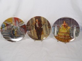 LOT OF (3) KNOWLES GONE WITH THE WIND COLLECTORS PLATES