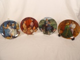 LOT OF (4) KNOWLES GONE WITH THE WIND COLECTORS PLATES