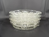 LOT OF (5)  AMERICAN PRESCUT RELISH DISHES