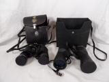 LOT OF (2) BINOCULARS WITH CASES