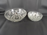 LOT OF (3) AMERICAN PRESCUT BOWLS