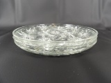 LOT OF (3) AMERICAN PRESCUT SNACK PLATES