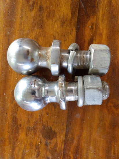 Lot Of (2) Trailer Ball Hitches