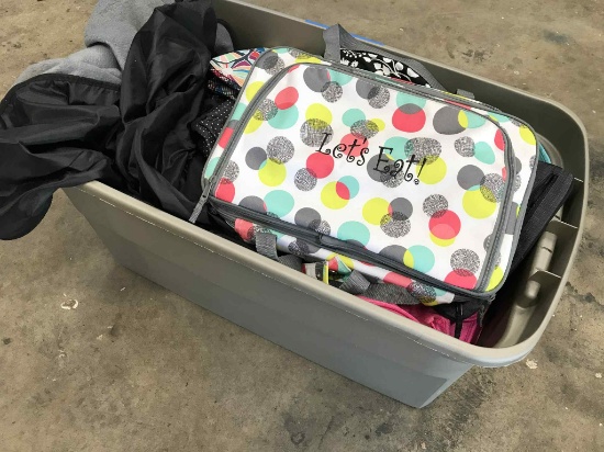 Tote of thirty one items