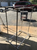 Double Clothing Rack