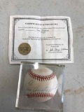 Signed Baseball
