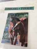 Metal Horse wall decor