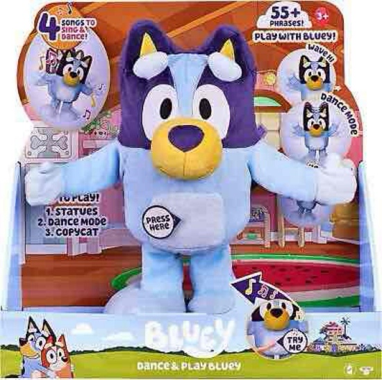 Bluey, Dance and Play Plush