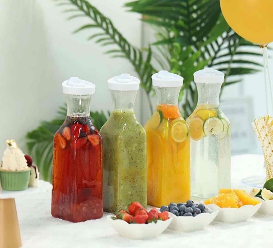 Plastic Water Carafes 4Pcs