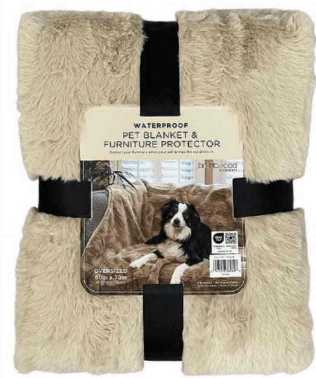 Brentwood Originals Oversized Waterproof Pet Blanket and Furniture Protector