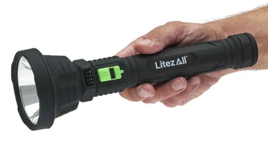 LitezAll Rechargeable LED Flashlight