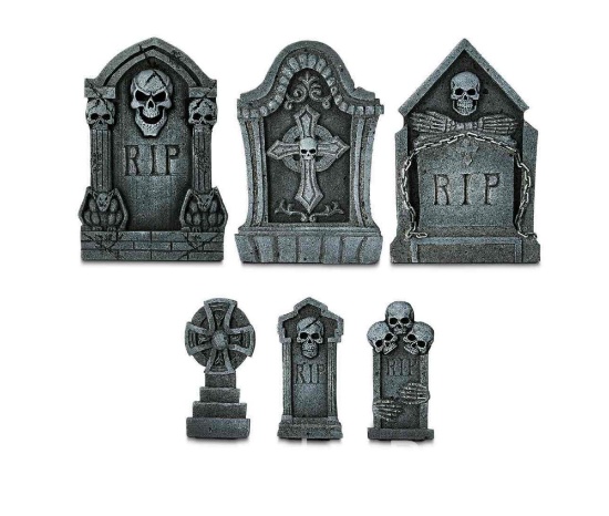 Halloween Foam Tombstone Indoor/Outdoor Decorations