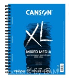 Canson XL Series Mixed Media Paper Pad, Wire Binding