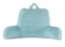 Mainstays Faux Fur Plush Backrest Pillow, Specialty Size, Aqua