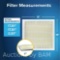 Filtrete 18x18x1 Air Filter MPR 300 MERV 5