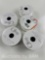 Offray Ribbon, White 1 1/2 inch Acetate Polyester Outdoor Ribbon 5 Pack