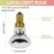 Lava Lamp Bulb 4-Pack 30W E17 R39 Reflector Type Bulb, Replacement Bulbs for Lava Lamps and Glitter