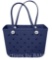 ZOYXRO Beach Bag Rubber Tote Bag Waterproof Travel Bags for Women Washable Tote Bag Handbag BLACK