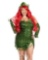 Inevnen Poisonous Villain Ivy Costume for Women Halloween Dress Up