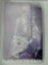 Lavender Purple Butterfly Flower White Floral Shower Curtain with Butterflies and Flowers Print