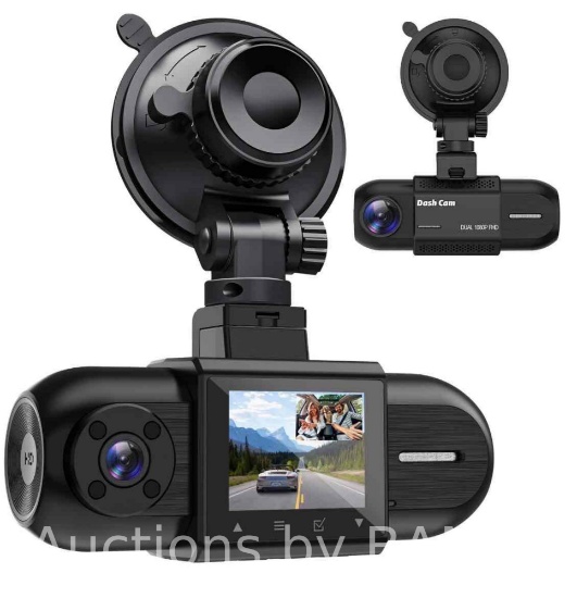 NEXPOW Dash Cam Front and Inside, 1080P FHD Car Camera with Rear IR Night Vision