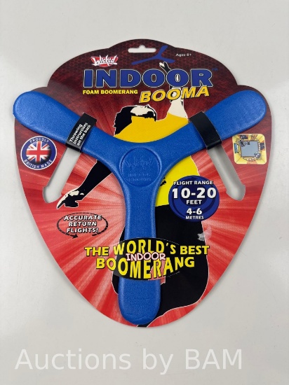 Wicked Indoor Booma - The Worlds Best Indoor Boomerang
