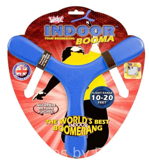 Wicked Indoor Booma - The Worlds Best Indoor Boomerang