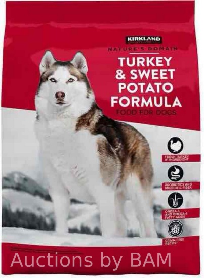 Kirkland Signature Turkey & Sweet Potato Dog Food ? 35 lbs