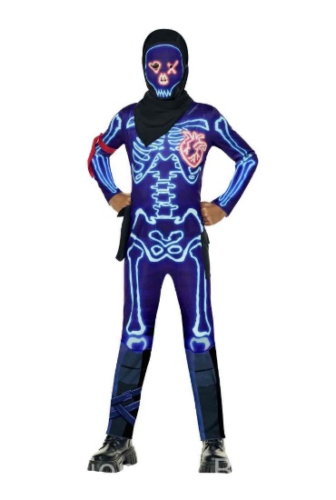 Fortnite Party Trooper Halloween Costume for Children Large