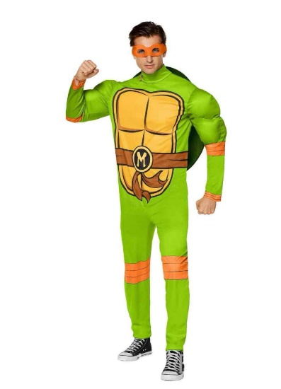 Teenage Mutant Ninja Turtles Mens Raphael Costume Adults Small