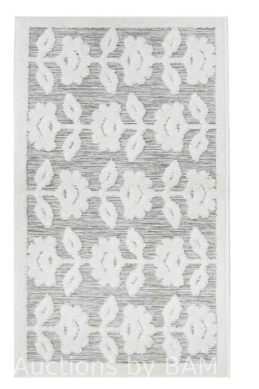 My Texas House Poppy Driftwood Floral Indoor/Outdoor Area Rug