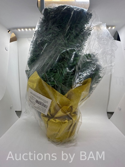 National Tree Company Pre-Lit Feel Real Artificial Mini Christmas Tree