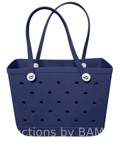 ZOYXRO Beach Bag Rubber Tote Bag Waterproof Travel Bags for Women Washable Tote Bag Handbag BLACK