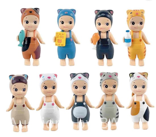 Sonny Angel Cat Life Series Figures Blind Box Toys