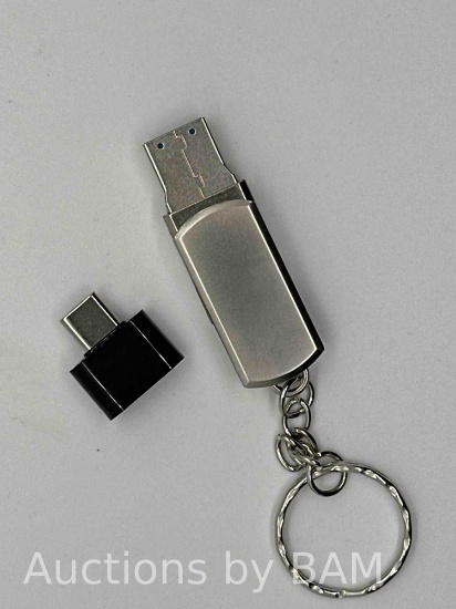 YUELLIUBI 2TB 3.0 High Speed USB Flash Drive & Type-C Adapter