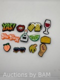Box of Crocs Charms, 12 Sets, 12 pcs per set