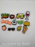 Box of Crocs Charms, 12 Sets, 12 pcs per set