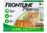 FRON-TLINEPlus for Cats and Kittens FleaTick Treatment, 3 CT
