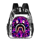 Bape Shark Fashion Clear Backpack