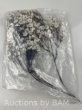 6 Pcs Fall Faux Flowers Fake Babys Breath Flower Bulk Artificial Gypsophila Bouquet Silk Floral A...