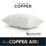 Essence of Copper Luxury Knit Bed Pillow, Standard/Queen