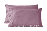 Mainstays Washed Ultra Soft Recycled Microfiber Pillowcase Set