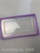 Purple Lavender Shoe Box with Heart Handle