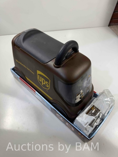 Ride On Toy and Toy Holder, Radio Flyer Ride and Deliver UPS Truck